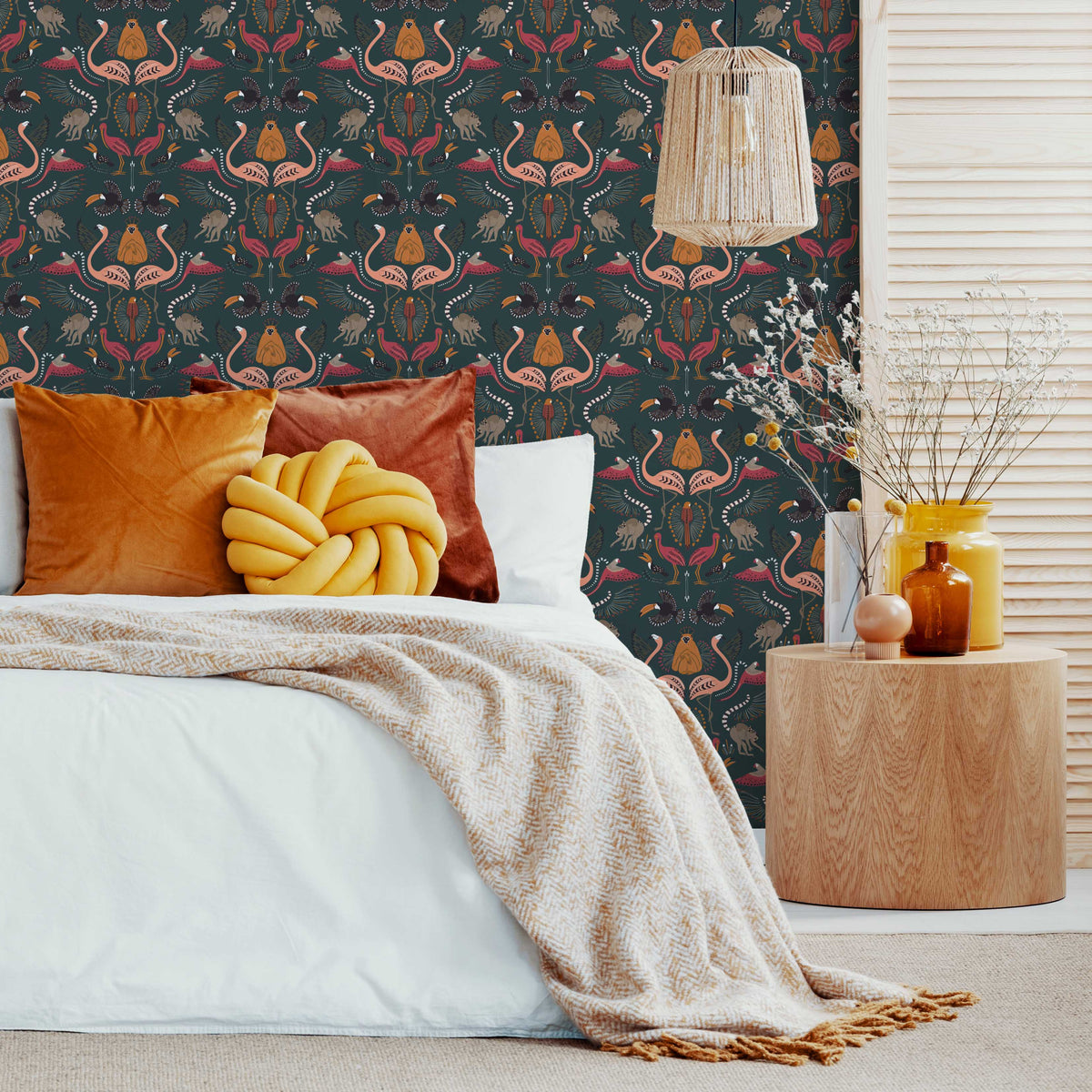 Madagascar Wallpaper in Evergreen Lust Home