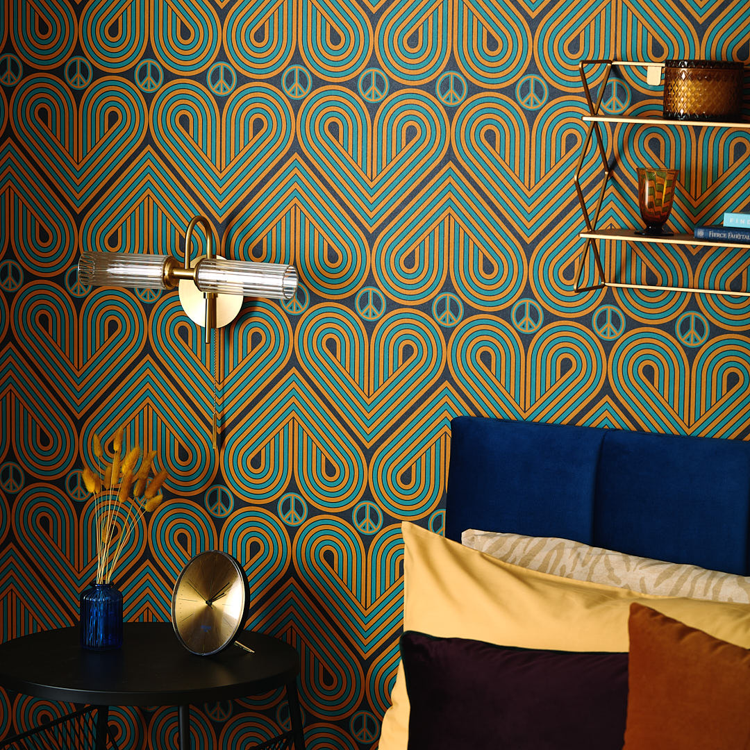 i love wallpaper mustard