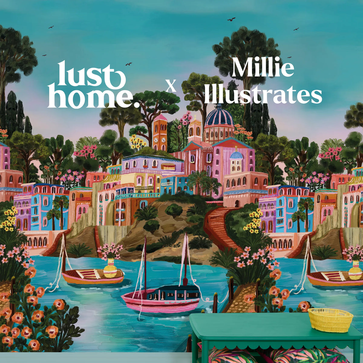 Wallpaper Wonders: Step Inside the Dreamy World of Millie Illustrates