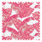 Under The Banana Tree Fabric in Hot Pink