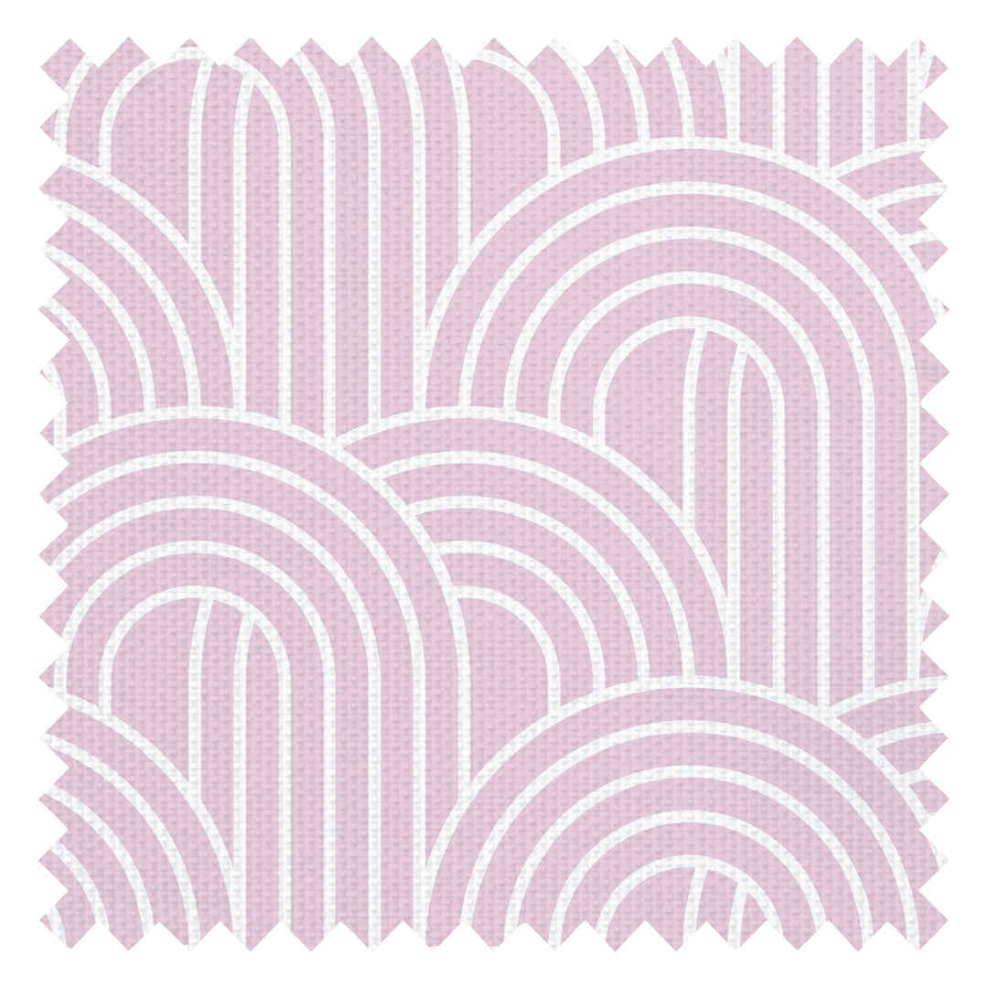 Wave After Wave Fabric in Candy