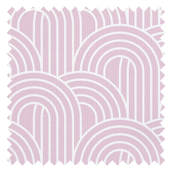 Wave After Wave Fabric in Candy