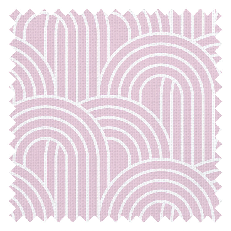 Wave After Wave Fabric in Candy