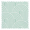 Wave After Wave Fabric in Mint