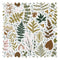 Woodland Walks Fabric in Muted Warm Tones