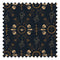 Spellbound Fabric in Midnight Blue and Mustard
