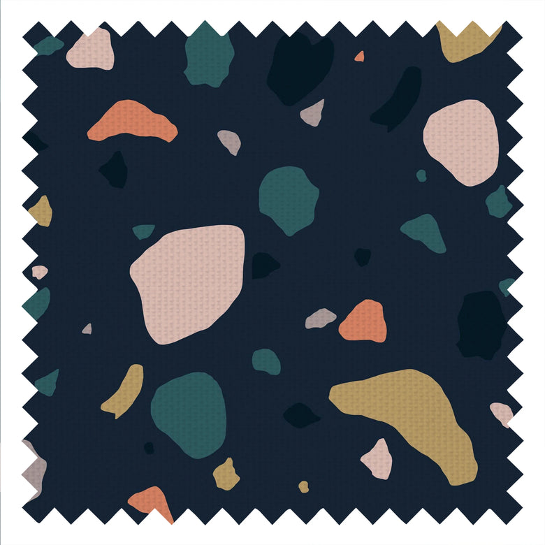 Asteroid Fabric in Deep Navy