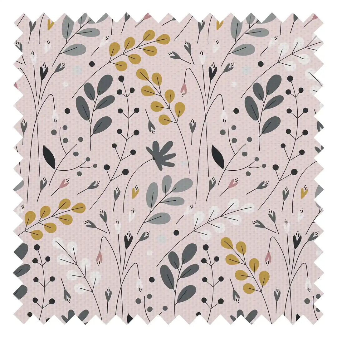 Cornucopia Fabric in Dusky Pink and Mustard