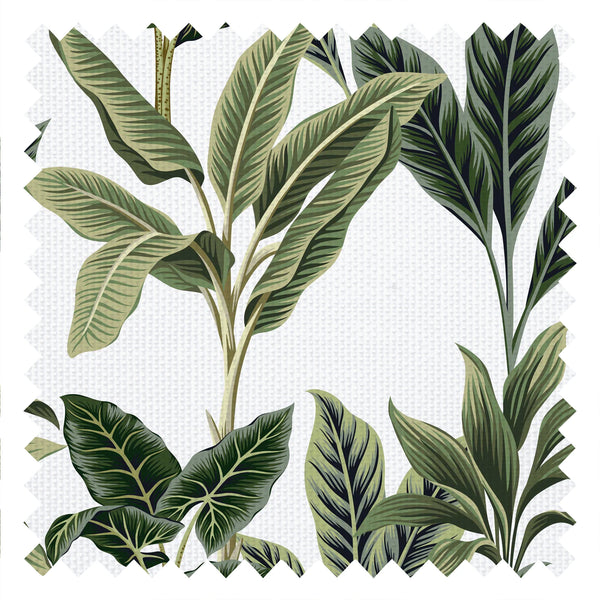 Paradiso Fabric in Leaf Green