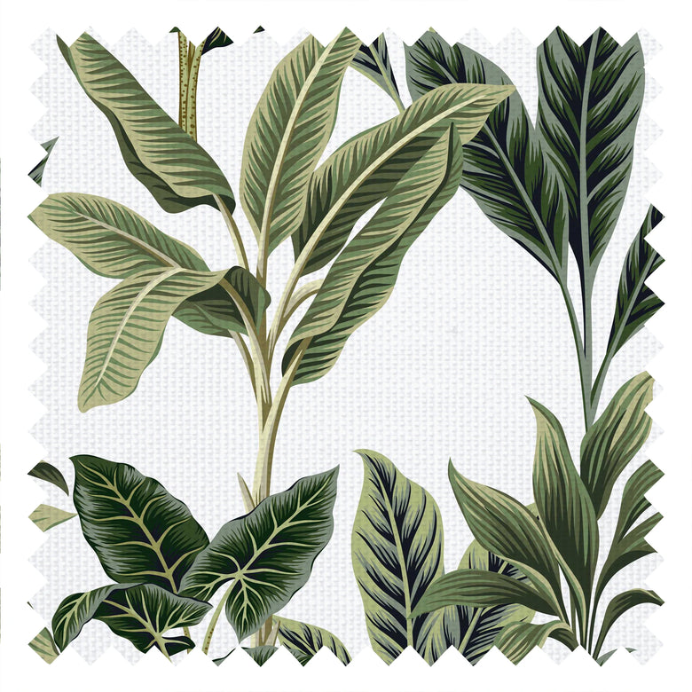 Paradiso Fabric in Leaf Green