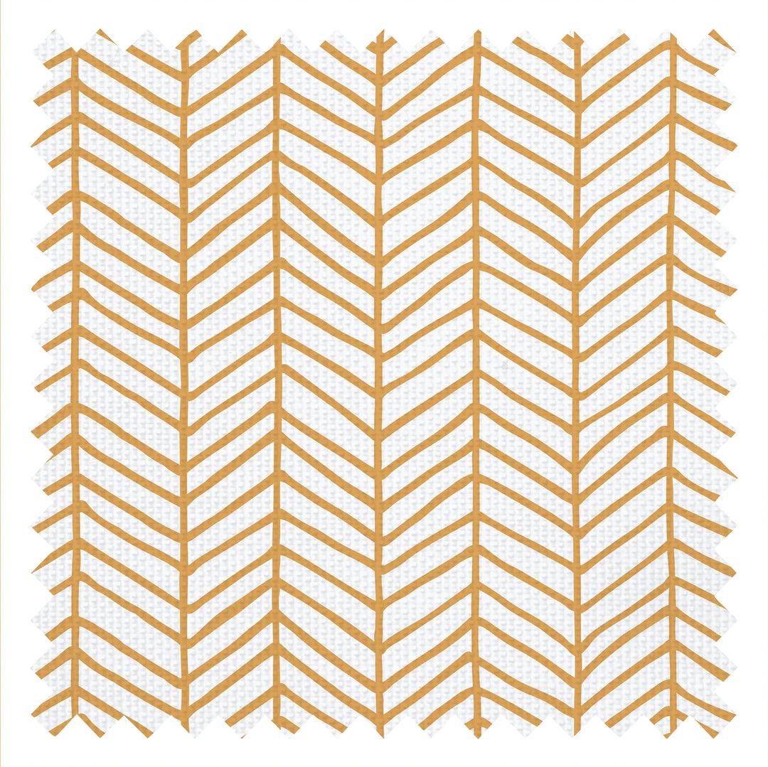Go Your Own Way Fabric in Mustard