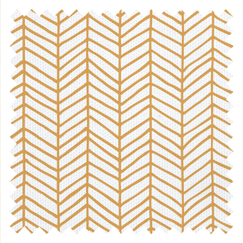 Go Your Own Way Fabric in Mustard