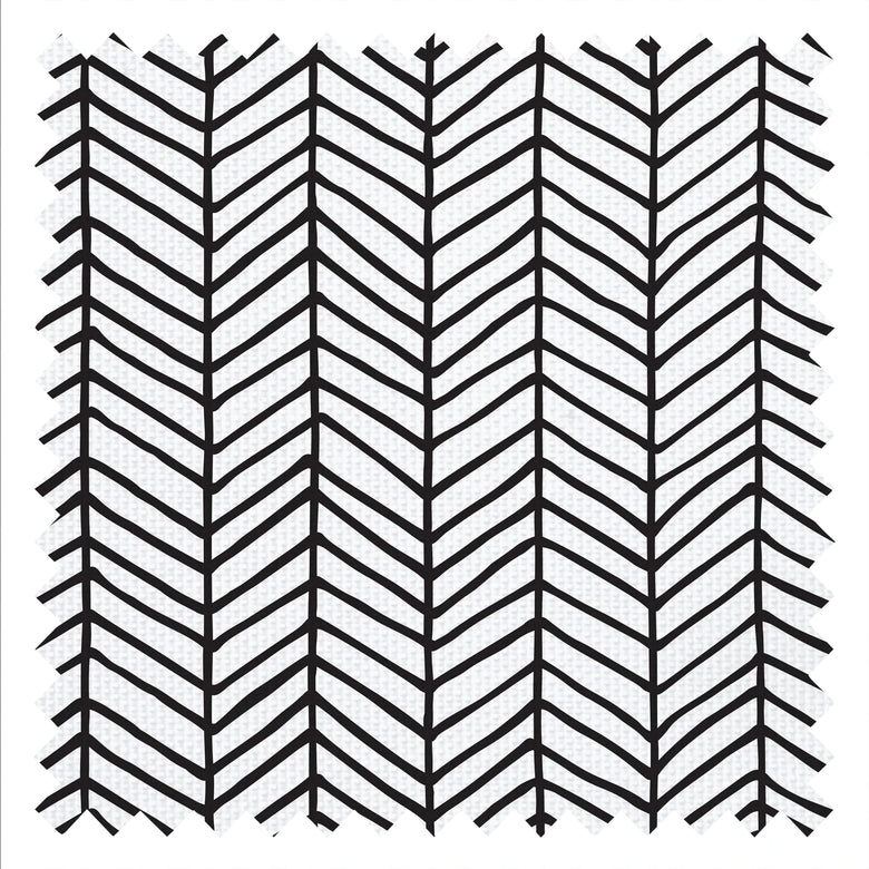 Go Your Own Way Fabric in Monochrome