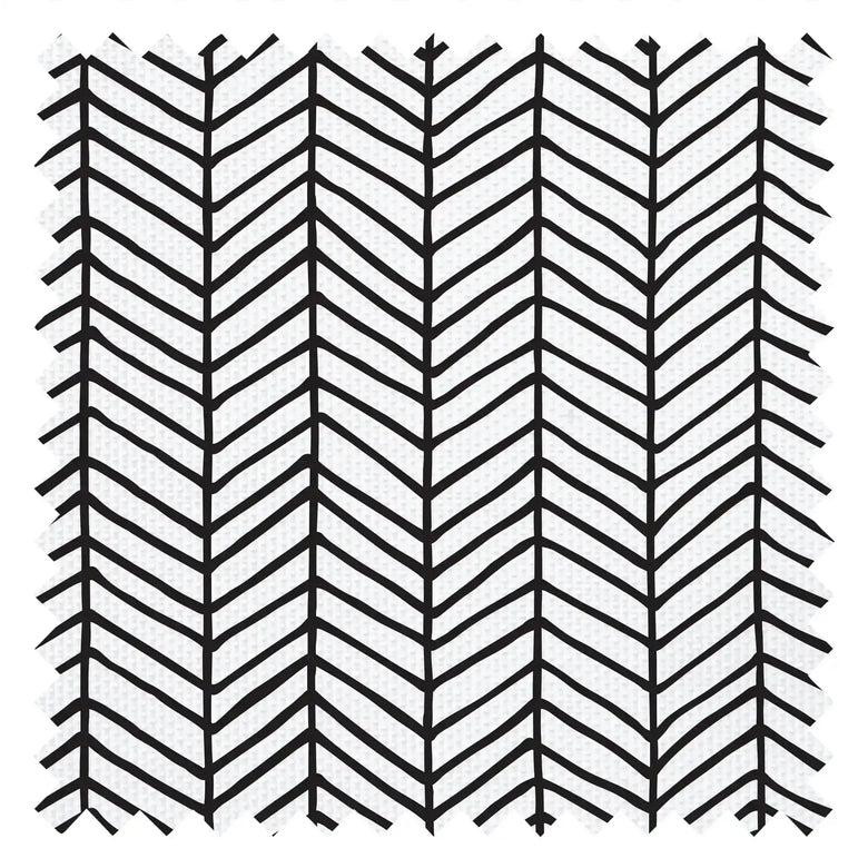 Go Your Own Way Fabric in Monochrome