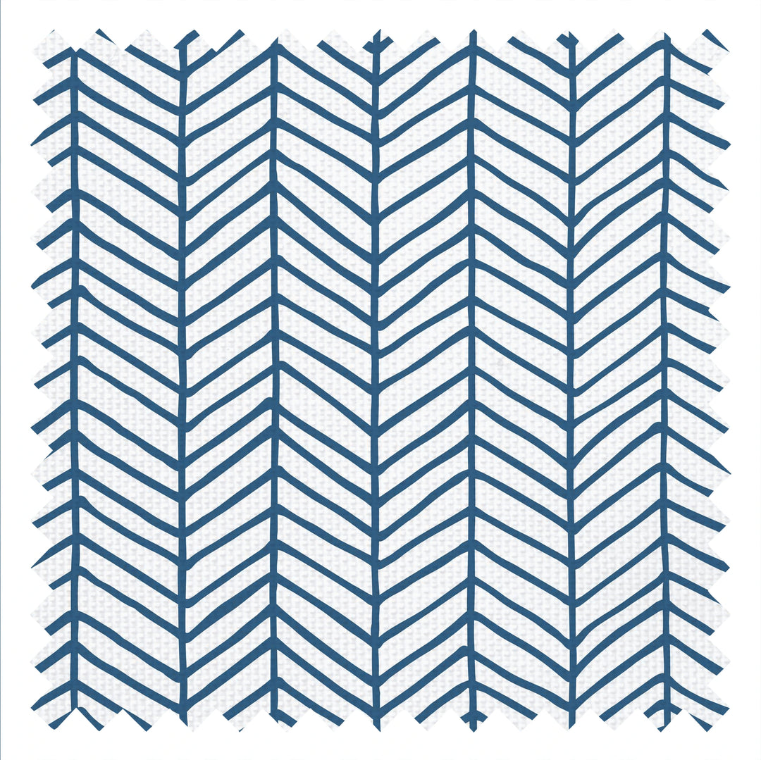 Go Your Own Way Fabric in Oxford Blue