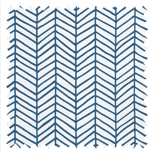 Go Your Own Way Fabric in Oxford Blue