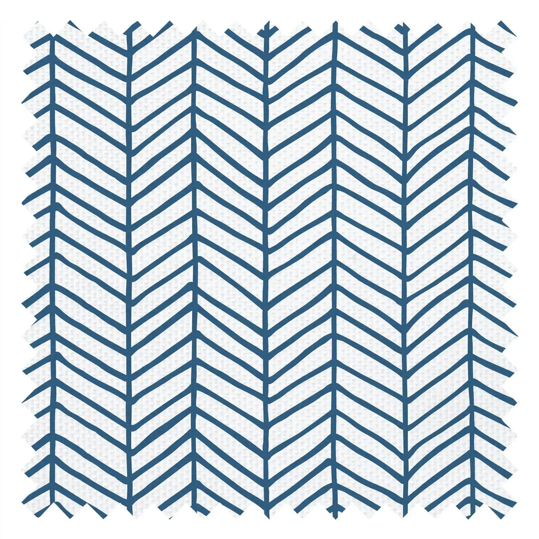 Go Your Own Way Fabric in Oxford Blue