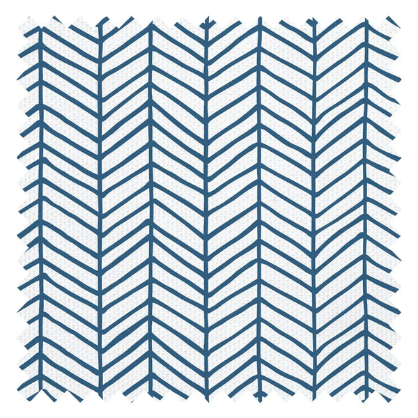 Go Your Own Way Fabric in Oxford Blue