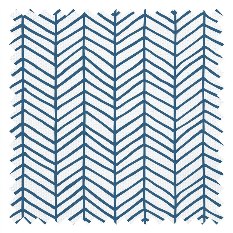 Go Your Own Way Fabric in Oxford Blue
