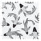 Carpe Diem Fabric in Monochrome