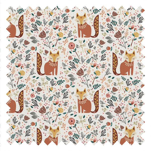 Let's Make A Den Fabric in Rusty Red