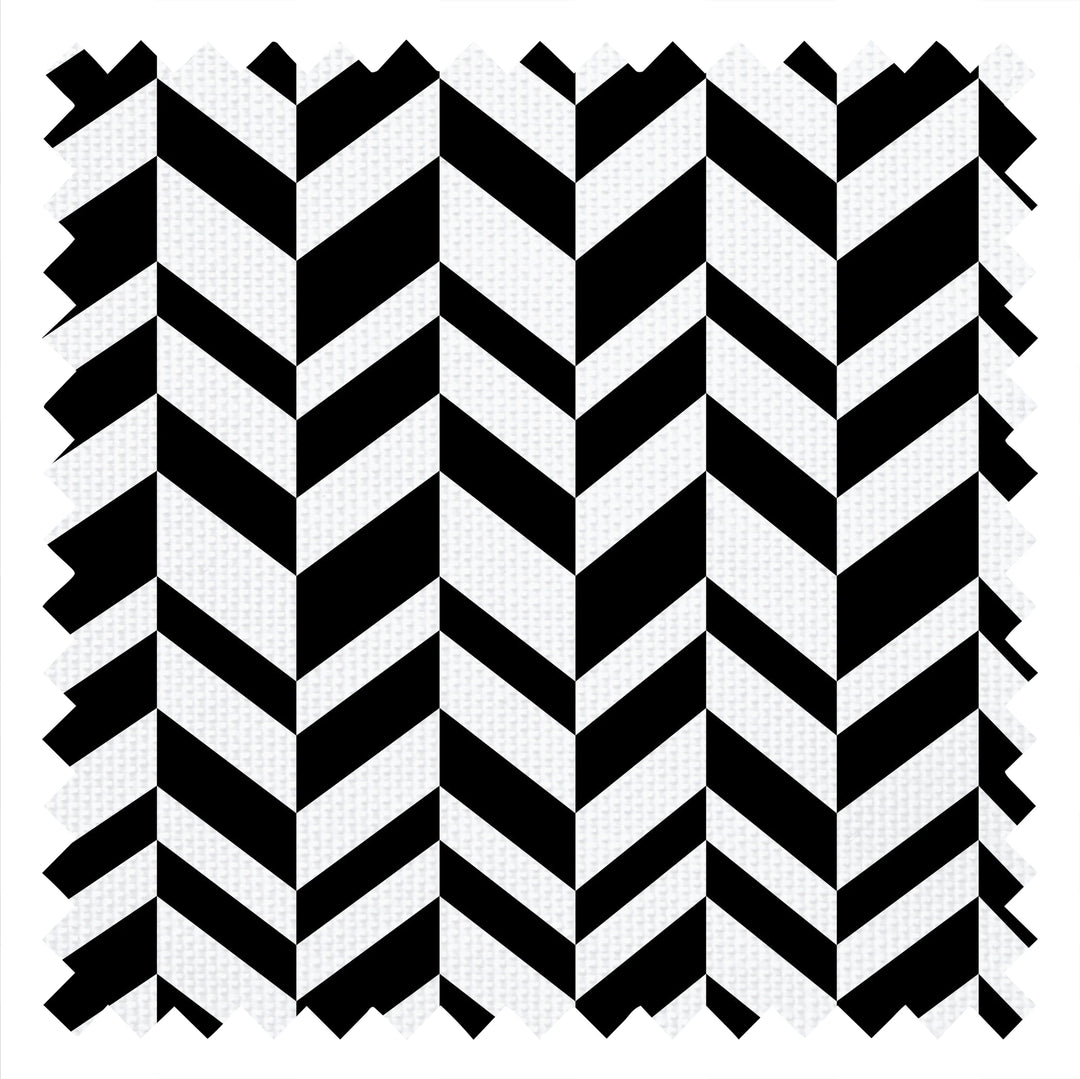 Bau in the Haus Fabric in Monochrome