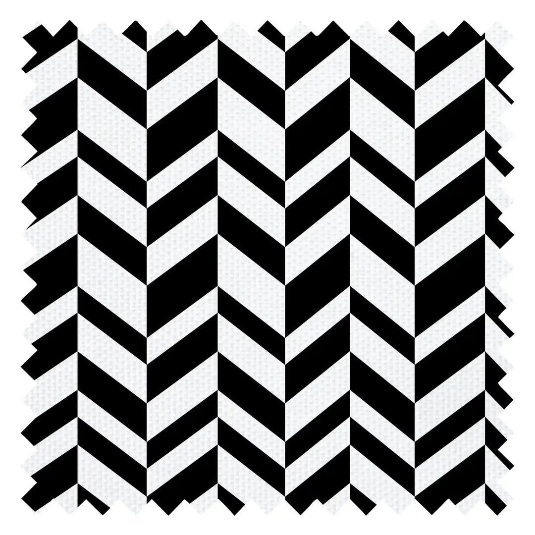 Bau in the Haus Fabric in Monochrome