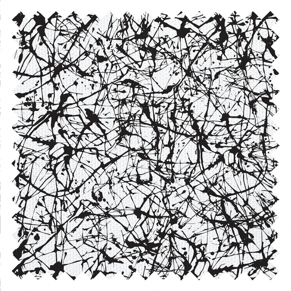 Scribble Fabric in Monochrome
