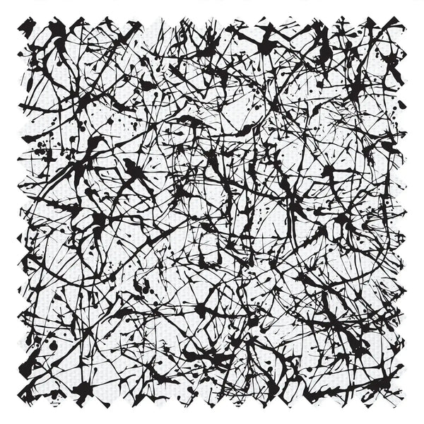 Scribble Fabric in Monochrome