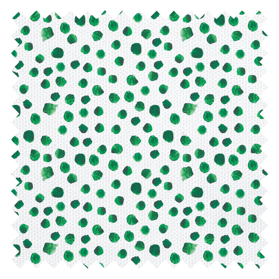 Spot The Difference Fabric in Vibrant Green