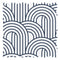 Wave After Wave Fabric in Blueberry