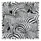Hide and Seek Fabric in Monochrome