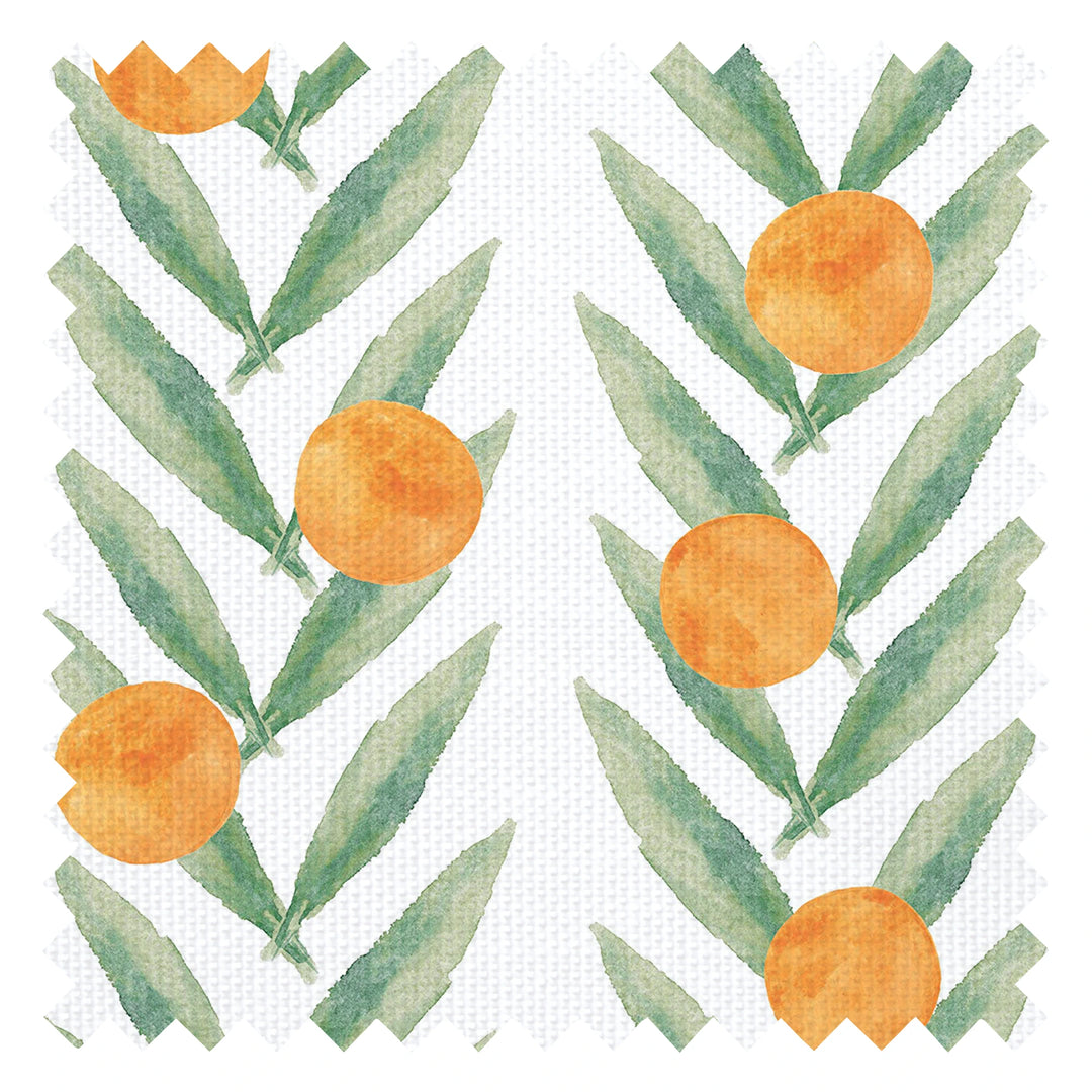 Mexican Sunrise Fabric in Blood Orange