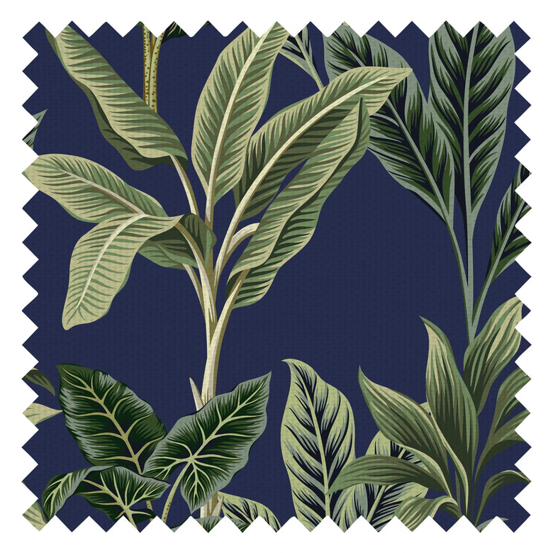 Paradiso Fabric in Midnight Blue