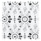 Spellbound Fabric in Monochrome