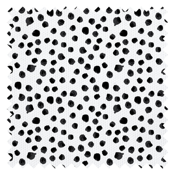 Spot The Difference Fabric in Monochrome