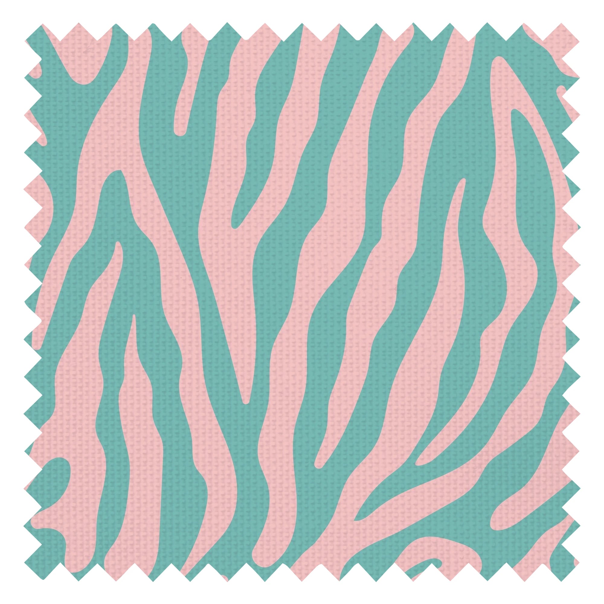 Good Vibrations Fabric in Candy Pink and Mint