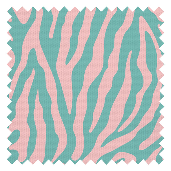 Good Vibrations Fabric in Candy Pink and Mint
