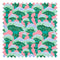 Fun Guy Fabric in Candy Pink and Aqua Green