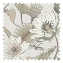 Dance of the Dragonfly Fabric in Cream, Sage and Pastel Pink