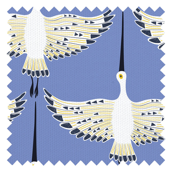 Ogata Kuren Fabric in Very Peri