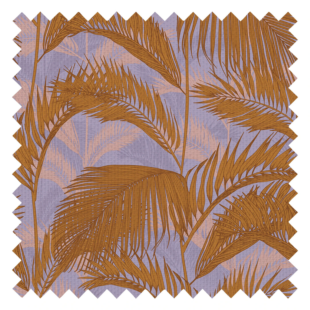Miami Vibe Fabric in Tan, Peri and Peach