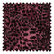 Lady Leopard Fabric in Bold Burgundy