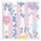 Secret Garden Fabric in Bubblegum with Pastels