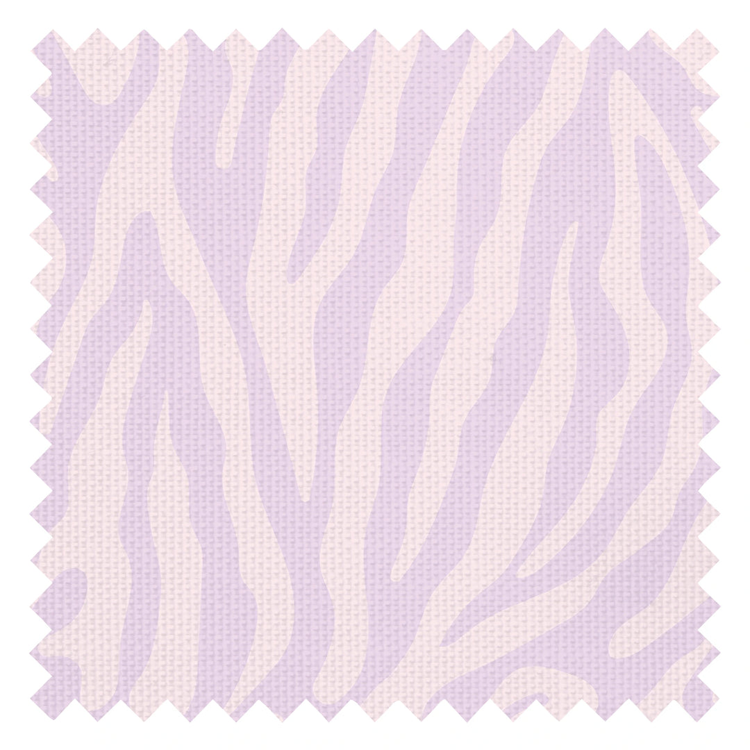 Good Vibrations Fabric in Strawberry Cheesecake and Lavender