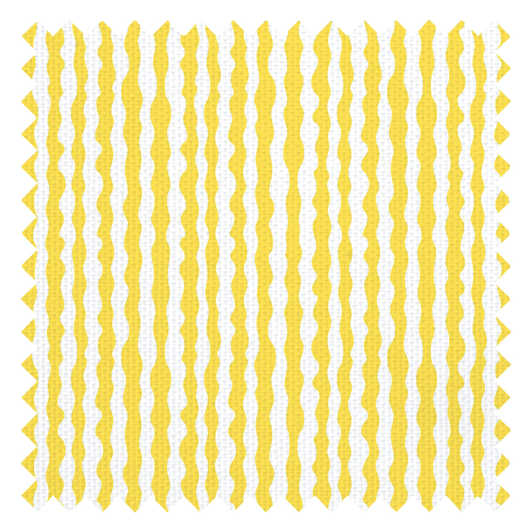 Get A Wiggle On Fabric in Sunshine Yellow