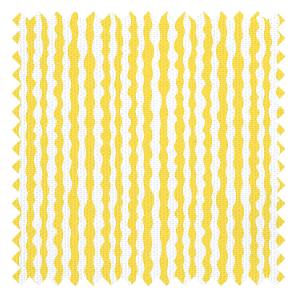 Get A Wiggle On Fabric in Sunshine Yellow
