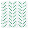 Get in Formation Fabric in Primary Green