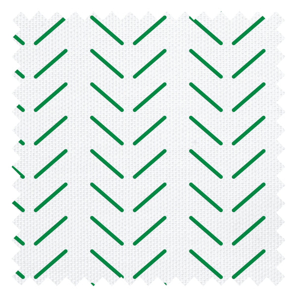 Get in Formation Fabric in Primary Green