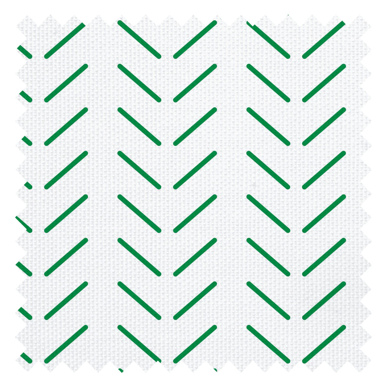 Get in Formation Fabric in Primary Green